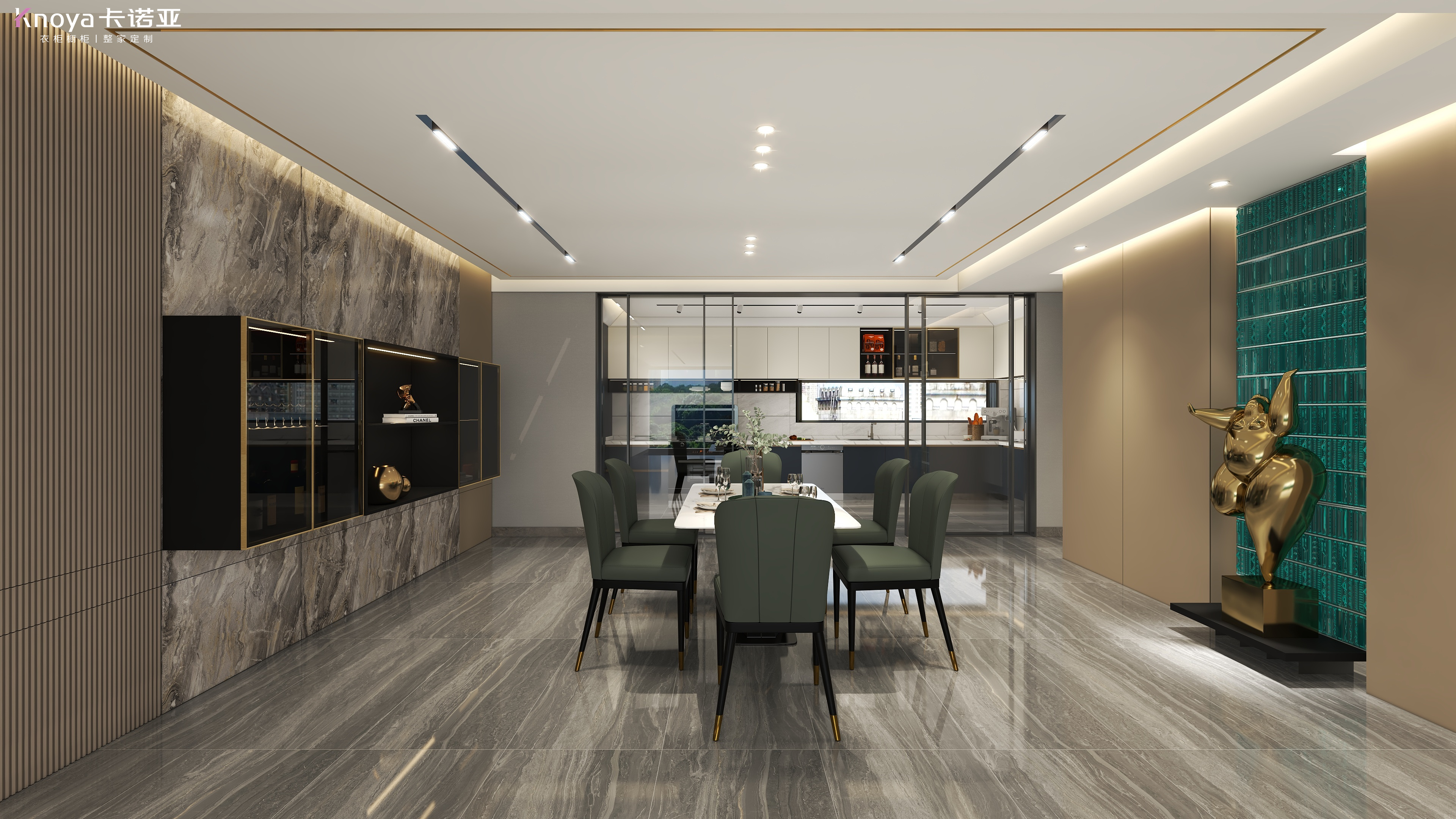 236㎡三房，主臥超大不說，還有一間絕美影音室?