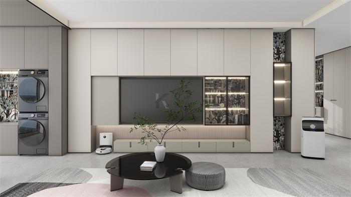 整家定制方案,全屋空間一體化設計、一站式配齊