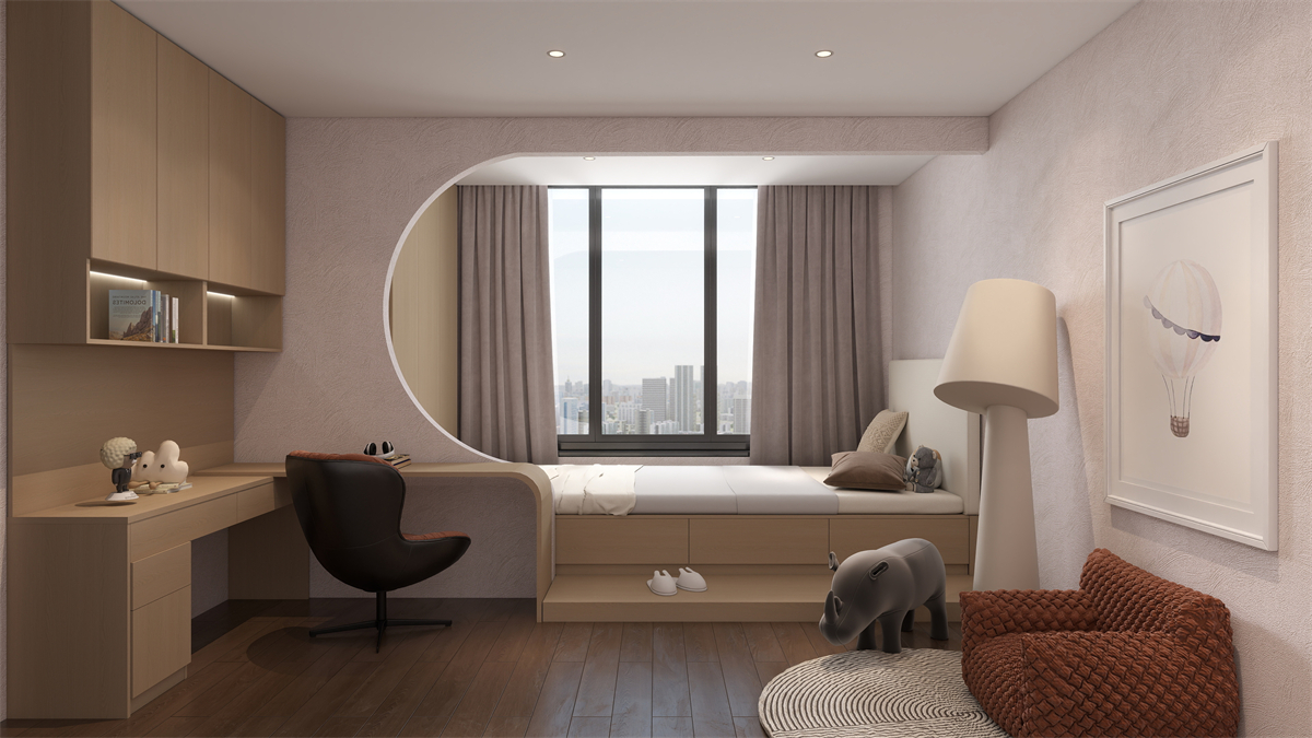 紅橡木·兒童房